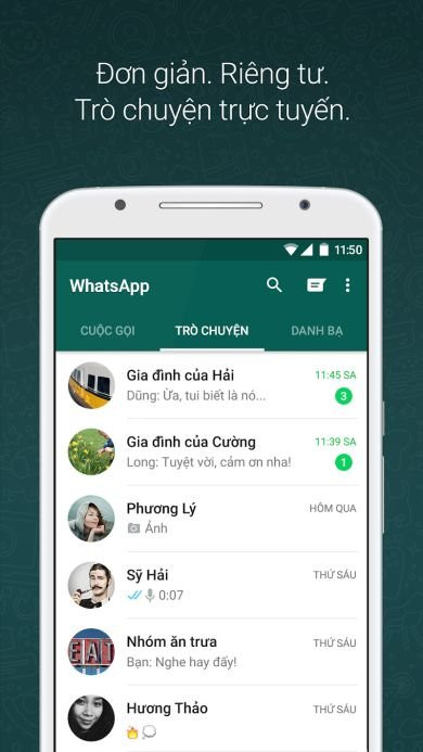 Chia sẻ khoảnh khắc với tính năng Status