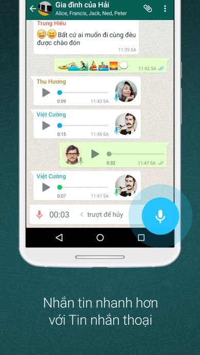 Tính năng gọi video trên Whatsapp Messenger