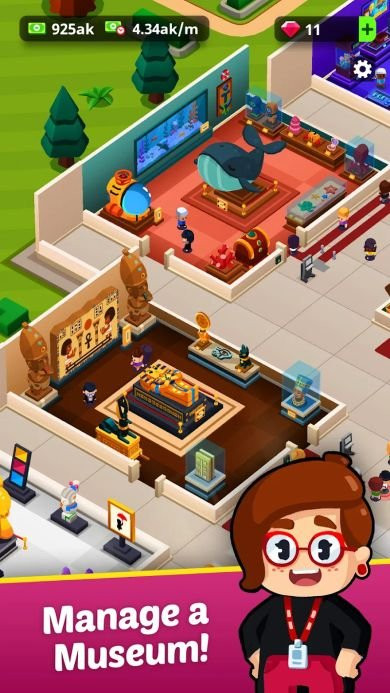 Trải nghiệm Idle Museum Tycoon MOD APK