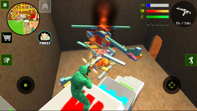 Army Toys Town MOD APK 3.1.2 (Menu, Vô Hạn Tiền và Kim Cương, Vô Hạn Điểm, Mở Khóa Súng)