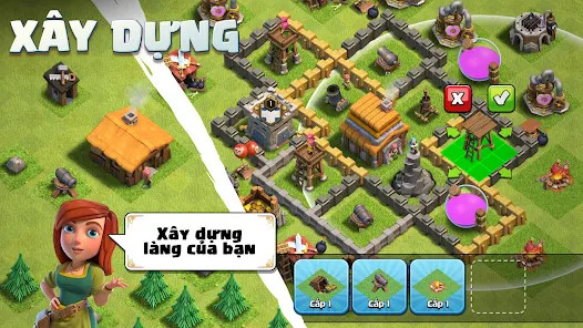 Chỉ dẫn cách xây dựng và bảo vệ làng trong Clash of Clans