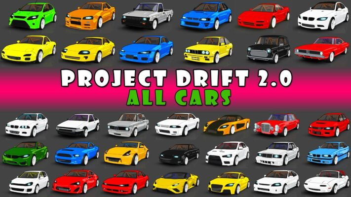 Tải Project Drift 2.0 MOD (Không Giới Hạn Tiền, Shopping) v120 APK