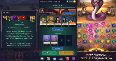 Cuộc chiến đầy hấp dẫn trong Gemstone Legends