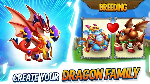 Dragon City Mobile MOD APK 24.10.2 (Menu, Vô Hạn Tiền, Bất tử, Thiệt hại lớn)