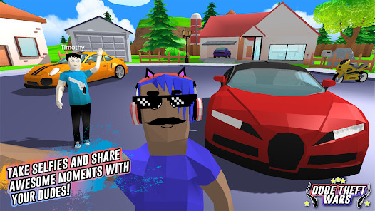 Dude Theft Wars - Game bắn súng hấp dẫn trên di động