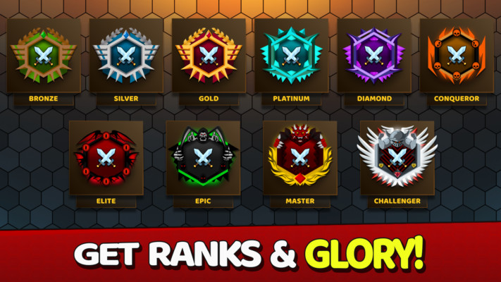 Hệ thống ranking nổi bật trong EvoWars io