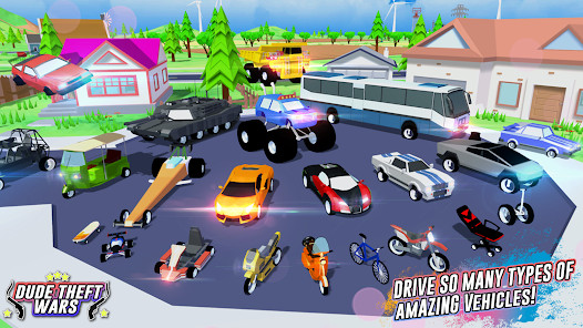 Dude Theft Wars MOD APK 0.9.0.9c9 (Vô hạn tiền)