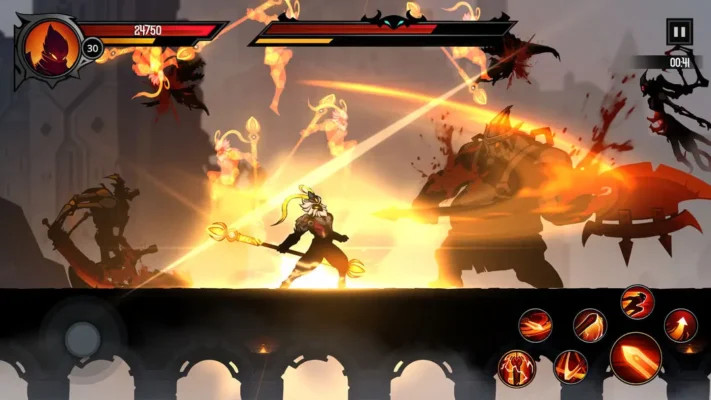 Shadow Knight MOD APK 3.24.302 (Menu, Bất tử, Sát thương cao, Vô hạn tiền)