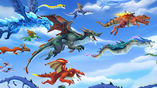 Hungry Dragon MOD APK 5.3 (Vô hạn tiền, Mở khóa tất cả Rồng)