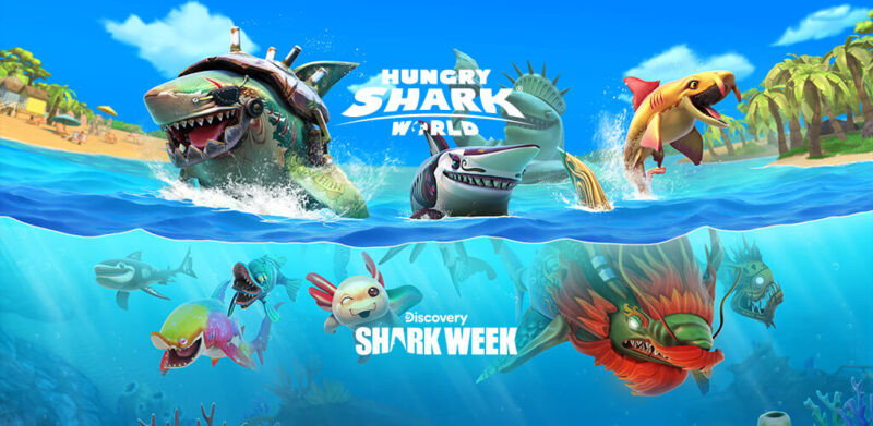 Hungry Shark World MOD APK 6.2.11 (Vô hạn tiền)
