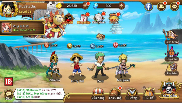 Huyền Thoại Hải Tặc MOD APK v1.0.5 (Vô Hạn Tiền và Kim Cương)