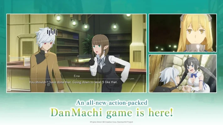 Khám phá thế giới đầy màu sắc trong DanMachi BATTLE CHRONICLE