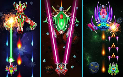Galaxy Attack: Alien Shooter MOD APK 56.2 (Vô hạn tiền)