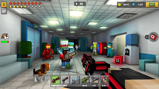 Pixel Gun 3D MOD APK 24.4.6 (Menu, Bất tử, Vô hạn đạn, Vô hạn tiền, Chống Ban)