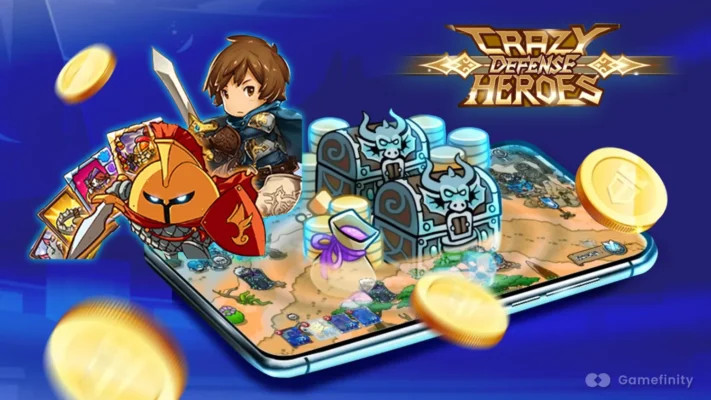 Tải Crazy Defense Heroes MOD (Tài Nguyên Không Giới Hạn) v4.1.0 APK