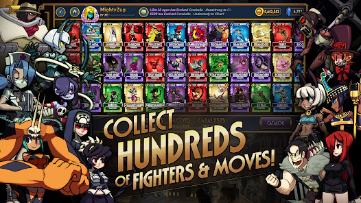 Tải Skullgirls MOD (Menu, Gems Sài Thả Ga, Delay Skill) 7.0.0 APK