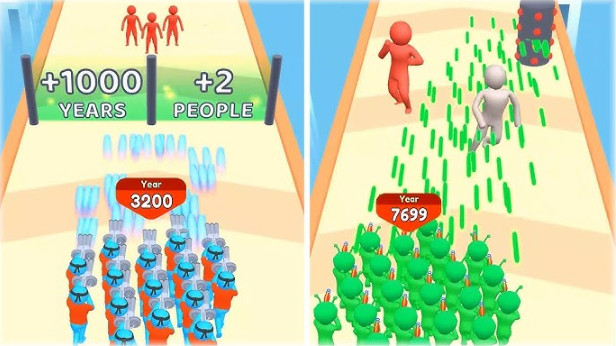 Crowd Evolution! MOD APK 55.0.1 (Menu, Vô hạn tiền, One Hit, Xóa Quảng cáo)
