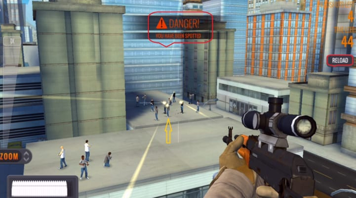 Sniper 3D Assassin Mod APK 4.31.1 (Menu, Unlimited Money/ Ammo, Zoom x50, No ADS, Headshot)