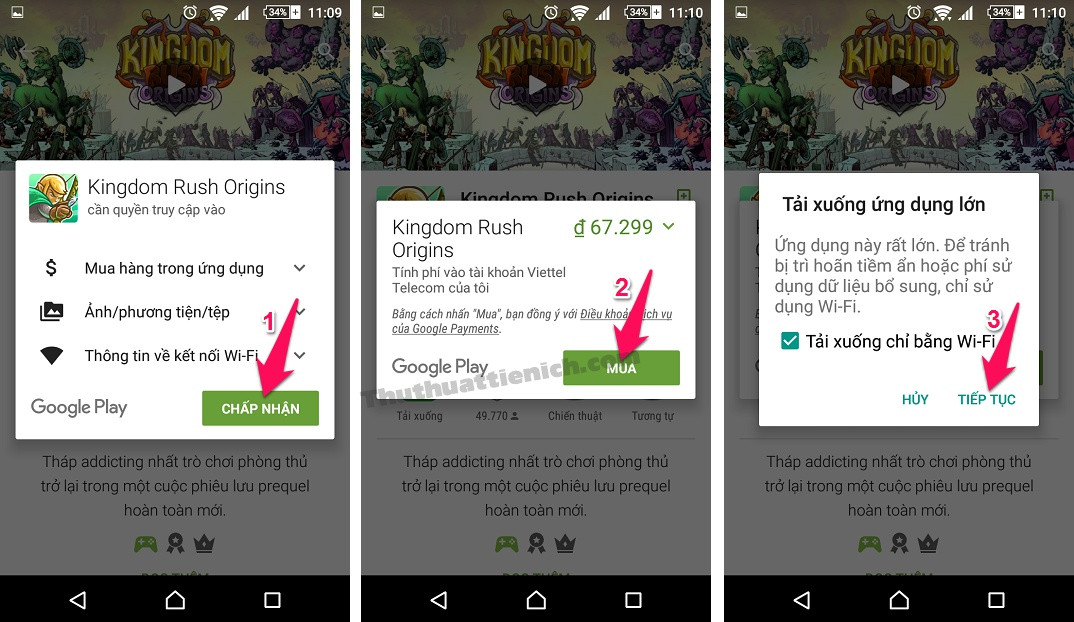 Cách Mua Ứng Dụng và Game Trên Google Play Bằng Tài Khoản Điện Thoại