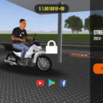 Giao diện game Moto Wheelie sau khi cài đặt