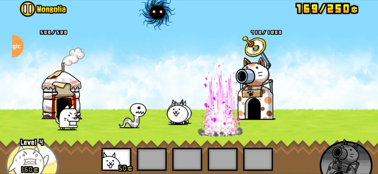 Hình ảnh minh họa game The Battle Cats