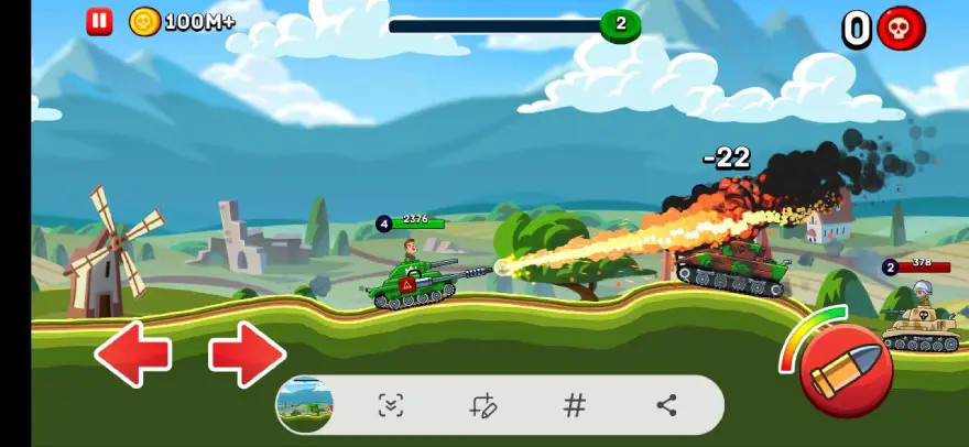 Tải Mod Hills of Steel Apk v7.2.1 [Vô hạn tiền, đá quý]