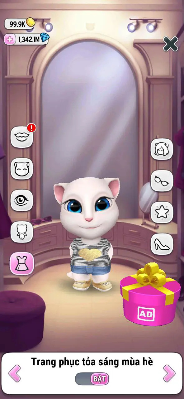 Tải Mod My Talking Angela Apk v25.2.0.7020 [Vô hạn tiền, Full kim cương]