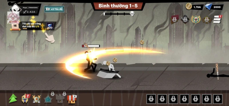 Tải Mod Stickman Đấu Quái Vật Apk v2.0.03 &#8211; Phiên Bản Hack Vô Hạn Tiền