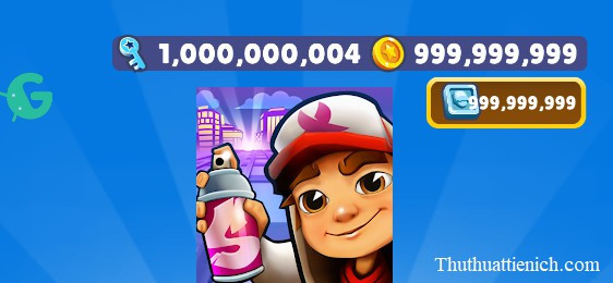 Tải Mod Subway Surfers Apk [Hack Full tiền][Full mọi thứ]
