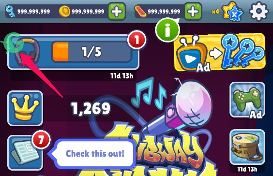 Tải Mod Subway Surfers Apk v4.1.0 (Vô hạn tiền, chìa khóa)