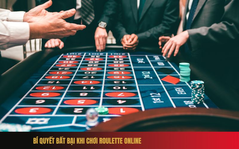 Bí quyết bất bại khi chơi roulette online