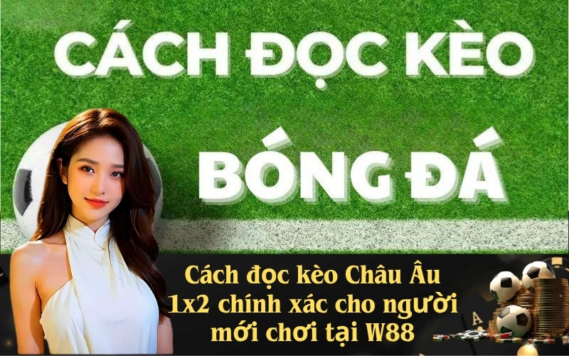 Cách đọc kèo Châu Âu 1x2 chính xác cho người mới chơi tại W88