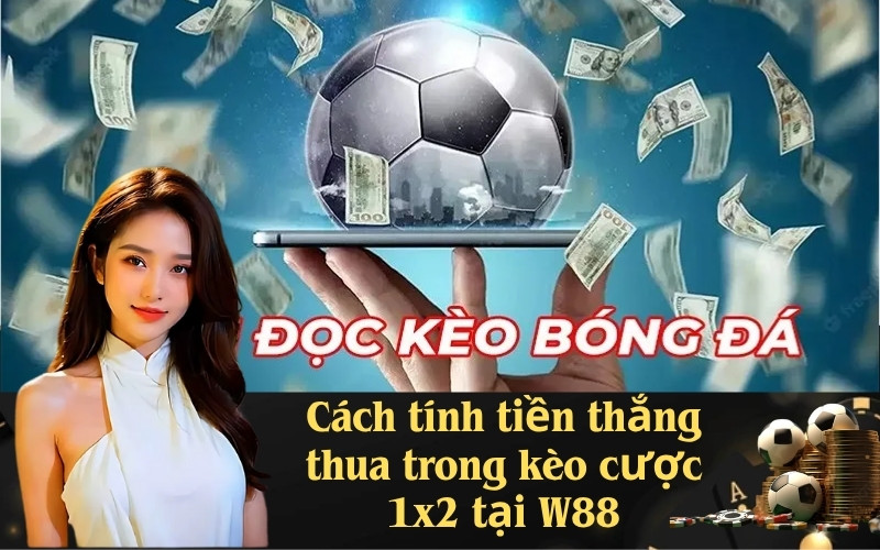 Cách tính tiền thắng thua trong kèo cược 1x2 tại W88