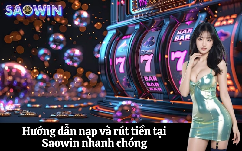 Hướng dẫn nạp và rút tiền tại Saowin nhanh chóng