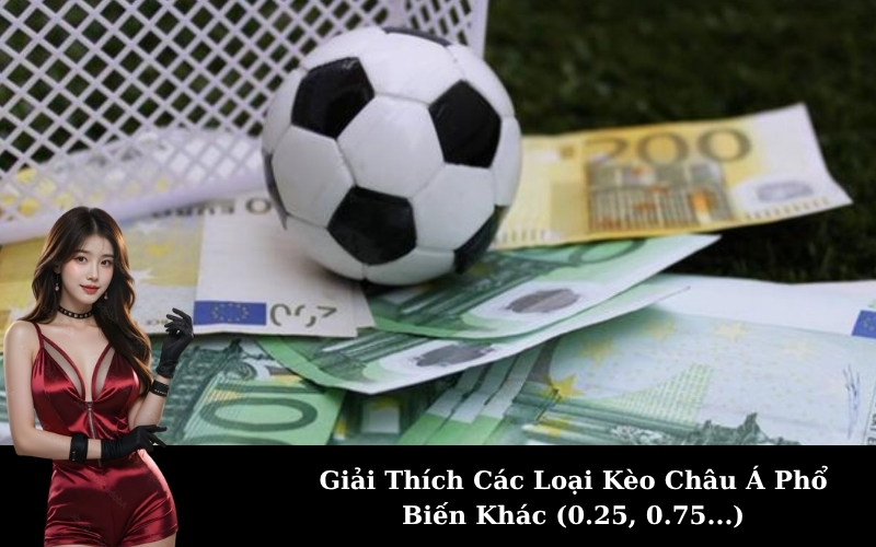 Giải Thích Các Loại Kèo Châu Á Phổ Biến Khác (0.25, 0.75...)