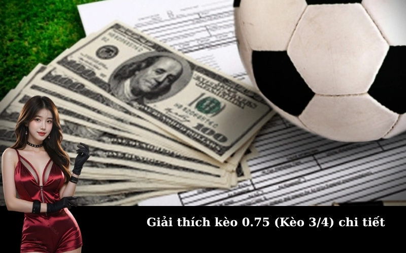 Giải thích kèo 0.75 (Kèo 3/4) chi tiết