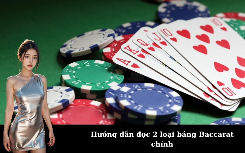 Hướng dẫn đọc 2 loại bảng Baccarat chính